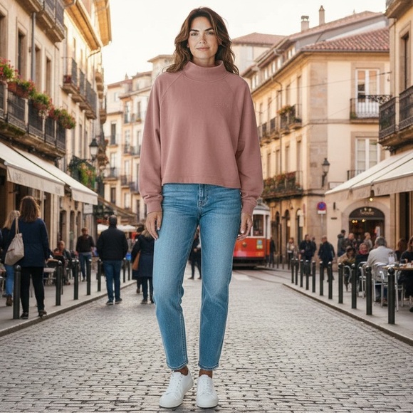 lululemon athletica Sweaters - lululemon athletica Purple Waist length Sweater